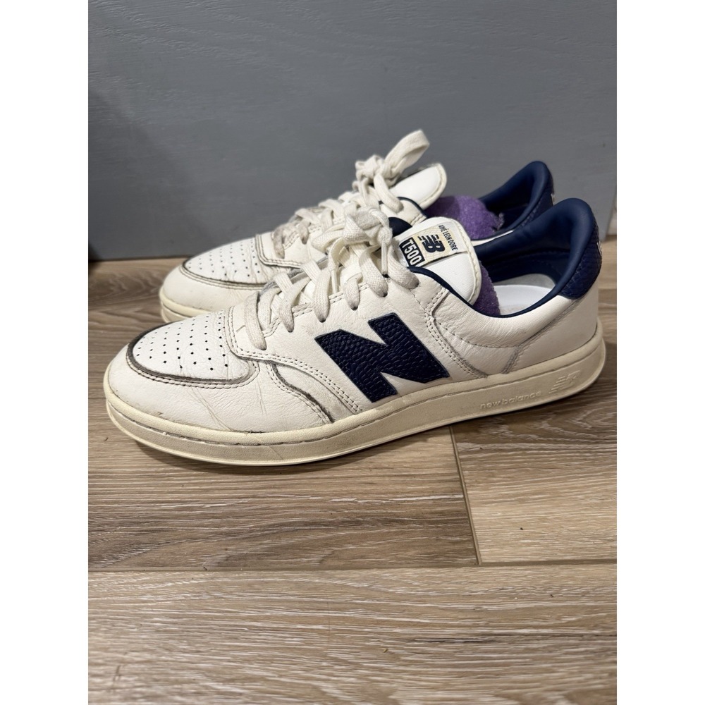 New Balance Aime Leon Dore T500 Navy White CT500BB1 Mens Size 10.5 Sneaker